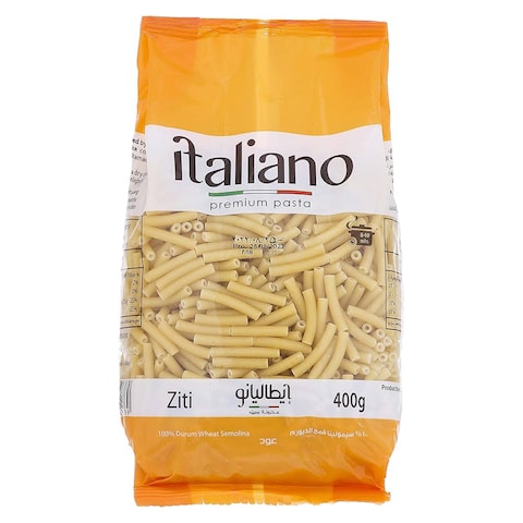 Italiano Ziti Pasta - 400 gram + Wadi Food Tomato Paste - 320 gm