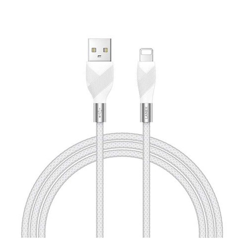 Lanex Lightning Fast Charging Cable 5AMP 1 Meter - White - LS29L
