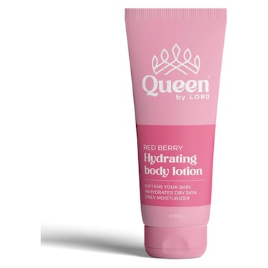 Queen Hydrating Body Lotion with Red Berry Scent - 200 ml