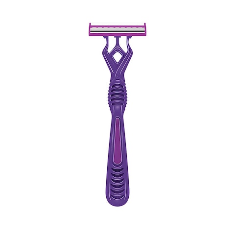 Queen Triple Blades Disposable Razors - 8 Count