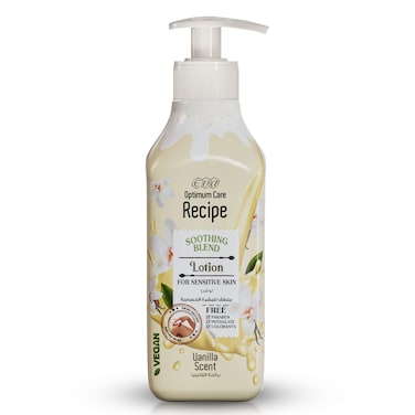 ايفا لوشن مرطب للبشرة الحساسة برائحة الفانيليا - 370 مل