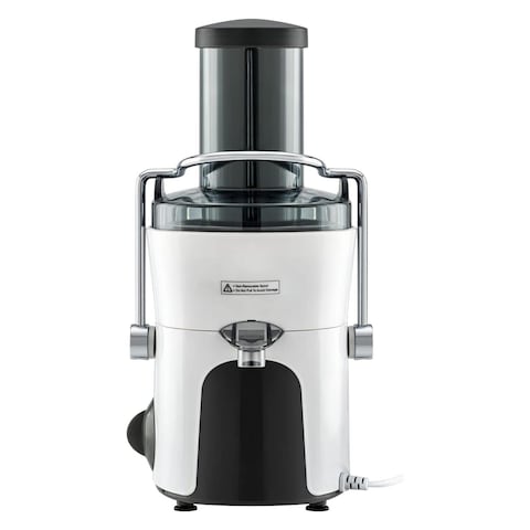 Black + Decker Juice Extractor 800 Watt - Black and White - JE780-B5