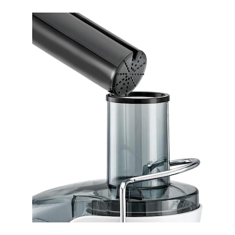 Black + Decker Juice Extractor 800 Watt - Black and White - JE780-B5