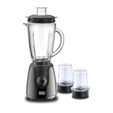 Black + Decker Blender 1.5 Liter 400 Watt - Gray - BX440G