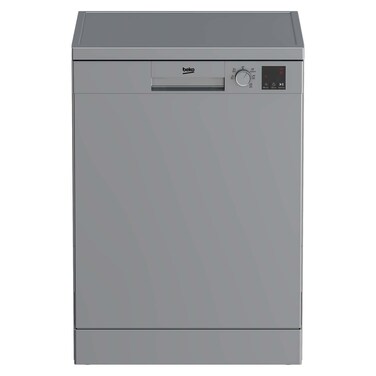 Beko Digital Dishwasher 13 Place Settings 5 Programs - Silver - DVN05322S