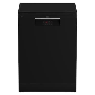Beko Dishwasher 14 Persons 60 Cm 5 Programs - Black - BDFN15421B