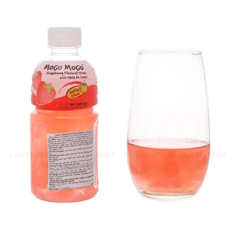 Mogu Mogu Strawberry Drink - 320 ml