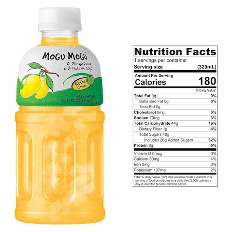 Mogu Mogu Mango Drink - 320 ml
