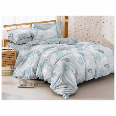 La Collection Printed Comforter Set 1281 - 180x240 Cm - 2 Pieces