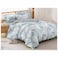 La Collection Printed Comforter Set 1281 - 180x240 Cm - 2 Pieces