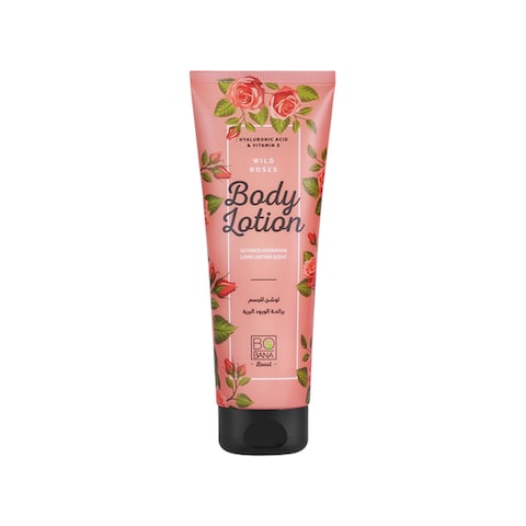 Bobana Body Lotion with Wild Roses - 240 ml