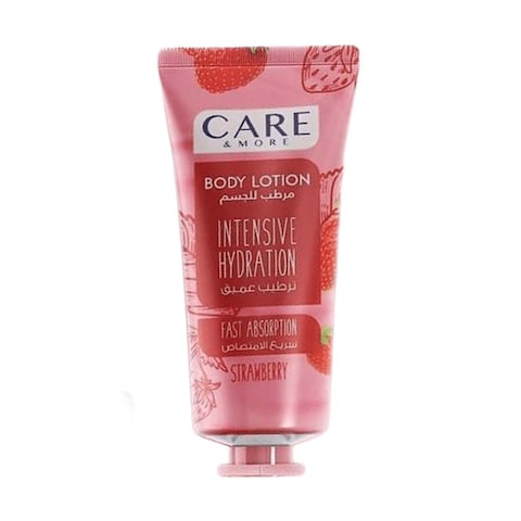 Care &amp; More Strawberry Body Lotion - 150 ml