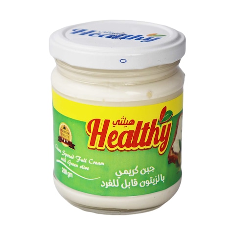 جبنة سبريد هيلثى مع زيتون أخضر - 200 جرام