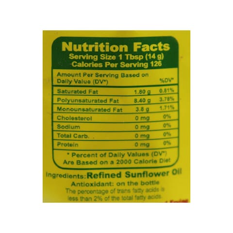 Crystal Sunflower Oil - 700 ml