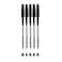 Deli Think Ballpoint Pen Set - 1.0mm - 5 Pieces - Black