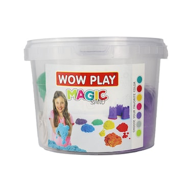 Wow Play Magic Sand Play Set - Large Size - 2300 ml