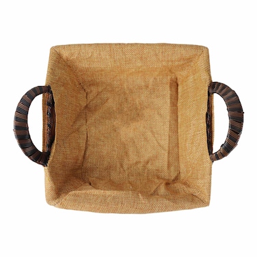 Aramex Square Bread Basket with Handles
