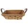 Aramex Square Bread Basket with Handles