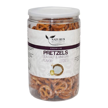 بريتزلز ناتشرز وندرز بطعم الخل والملح - 200 جرام
