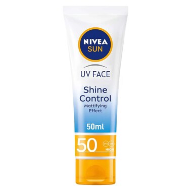 Nivea Sun UV Face Shine Control SPF 50 Cream - 50ml