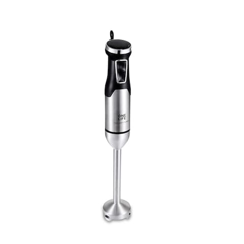 One Life Hand Blender 1500 Watt 600ml - Stainless - HB1500SI