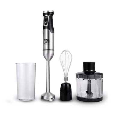 هاند بلندر وان لايف 1500 واط - 600 مل - ستانلس - HB1500SI