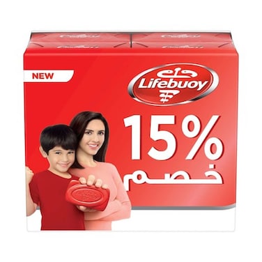 بار صابون لايف بوي - 75 جرام - 4 قطع