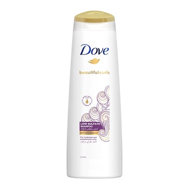 Dove Beautiful Curls Low Sulphate Shampoo with Aloe Vera - 350 ml