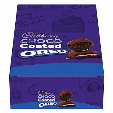 بسكويت كادبوري أوريو مغطى بالشوكولاتة - 31.3 جرام - 9 قطع