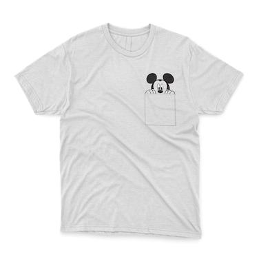 Disney Mickey Men T-Shirt - White - Large