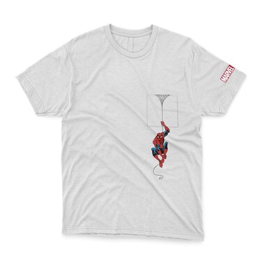 Disney Spider Man Kids T-Shirt - 4-5 Years - White - W25