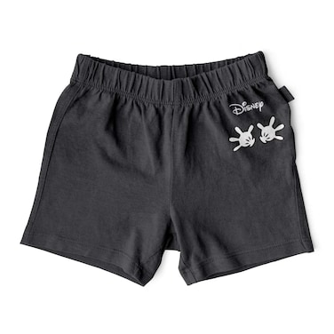 ديزني شورت للنساء - أسود - دابل أكس لارج