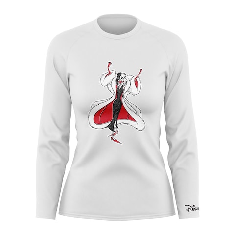 Disney Villains Sweatshirt for Women - White - Small