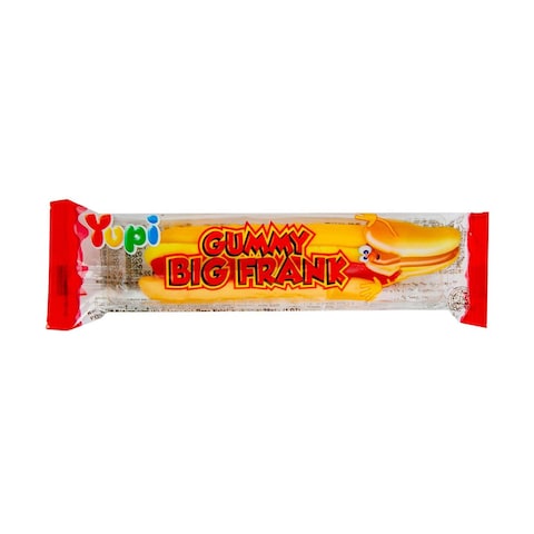 Yupi Big Frank Gummy Candy - 28 gm - 24 Pieces