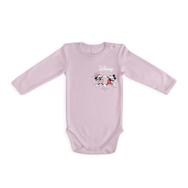 Disney Minnie Mouse Long Sleeve Romper for Babies - 3-6 Months