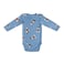 Disney Mickey Mouse Long Sleeve Romper for Babies - 6-9 Months - Blue