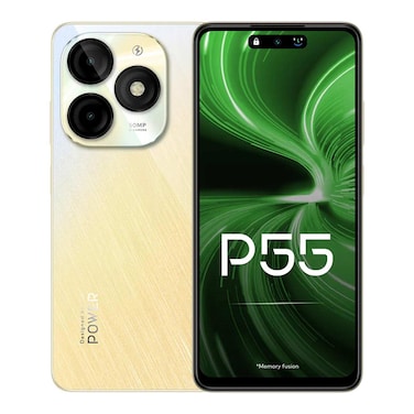 Itel P55 6.6-inch 128GB/8GB Dual SIM 4G Smartphone - Gold