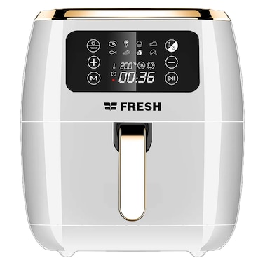 Fresh Digital Air Fryer 1800 Watt 7 Liters - White - FAF-D1800W