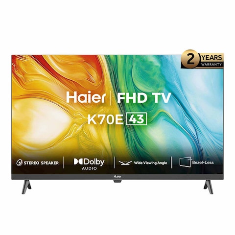 Haier 43-inch Full HD LED TV with Built-in Receiver - H43K70EF