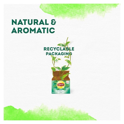 Lipton Peppermint Herbal Tea - 20 Tea Bags