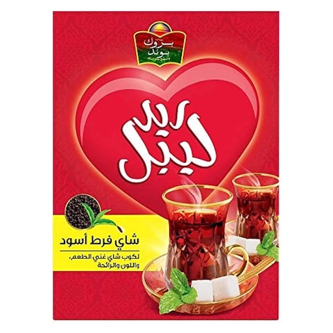 شاي اسود ريد ليبل - 40 جرام