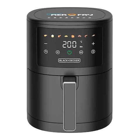Black + Decker Digital Air Fryer 3.5 Liter 1500 Watt - Black - AF3500-B5