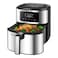 Black + Decker Digital 6 in 1 Air Fryer 7.2 Liter 1500 Watt - Silver - AF7257