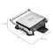 Black + Decker Electric Grill 1400 Watt - Black - CG1400-B5