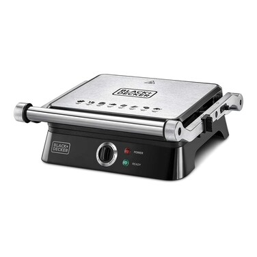 Black + Decker Electric Grill 1400 Watt - Black - CG1400-B5