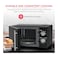 Black + Decker Solo Microwave Oven 20 Litres 700 Watt - Black - MZ2005P-B5