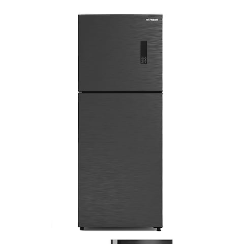 Fresh Refrigerator 397 Liter No-Frost Inverter Motor - Black - FNT-MS470YIB