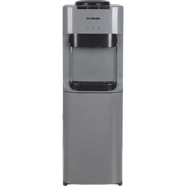 مبرد مياه فريش ساخن وبارد وفاتر بثلاجة 3 حنفية - رمادي - FW-16BRDH