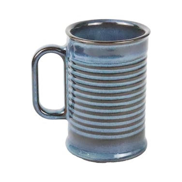 Rosa Porcelain Can Mug - Blue