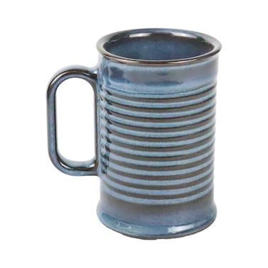 Rosa Porcelain Can Mug - Blue